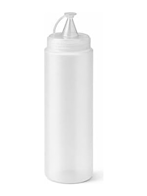 TeknoKapsül Sos Şişesi, Şeffaf, Ketçap Mayonez Hardal, 700 Ml, 1 Adet