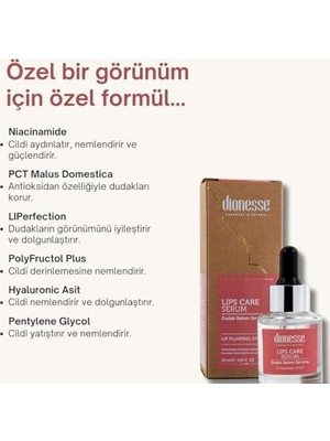 TeknoKapsül Dudak Bakım Serumu 20 ml | Doğal Nem Belirgin Dudak Görünümü