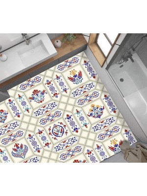 TeknoKapsül Yer Kaplama Zemin Kaplama Folyosu 65X130 cm Turk Patchwork