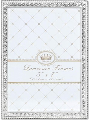 TeknoKapsül Frames 5x7 Gümüş Metal Kristal Resim Çerçevesi