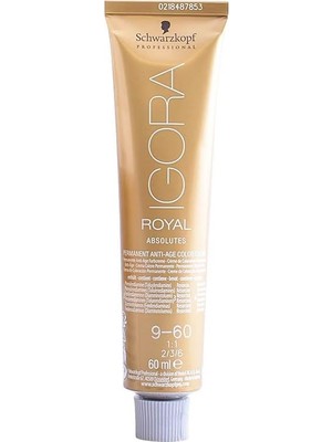 TeknoKapsül Professional Igora Absolutes 9-60 Sarı-Doğal Çikolata
