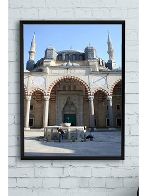 TeknoKapsül (PSTER13203) Selimiye Camii Çerçeveli Tablo (40X50CM)