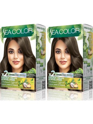 TeknoKapsül Amonyaksız, Vegan, Doğal, Besleyici Kalıcı Saç BOYASI%100 Beyaz Kapama (1 Paket 2 x 50 ml