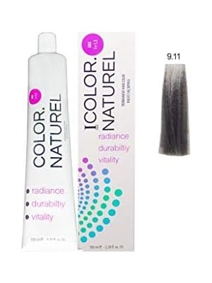 TeknoKapsül 9.11 Color Naturel 100 ml Yogun Küllü Sari