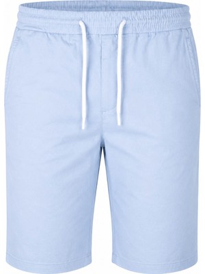 Trender Chino Lastik Buz Mavisi Erkek Şort 26YG02000002
