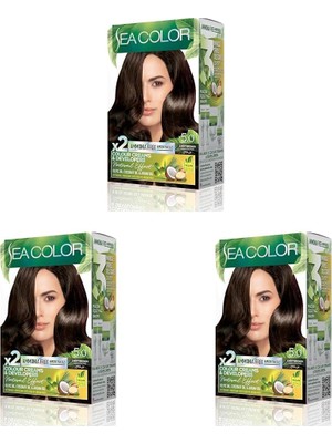 TeknoKapsül Amonyaksız, Vegan, Doğal, Besleyici Kalıcı Saç BOYASI%100 Beyaz Kapama (1 Paket 2 x 50 ml