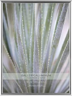 TeknoKapsül Mcs Galerie Gümüş Boyalı Alüminyum 9 – 12 Inç Çerçeve