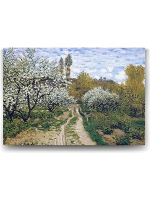 TeknoKapsül Claude - Elma Ağaçları Tablosu - 60X40CM