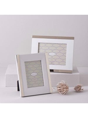 TeknoKapsül Thick 10X15 cm Çerçeve Gümüş Beyaz