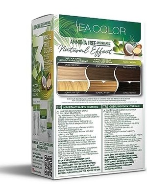TeknoKapsül Amonyaksız, Vegan, Doğal, Besleyici Kalıcı Saç BOYASI%100 Beyaz Kapama (1 Paket 2 x 50 ml