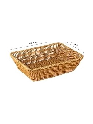 TeknoKapsül Dikdörtgen Mini Ekmek Sepeti - BB6061