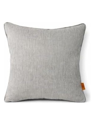 TeknoKapsül Base Taş - Gri Dekoratif Yastık 45X45 cm – Suya Dayanıklı, Solmaya Dayanıklı Kumaş, Dolgulu Bahçe B