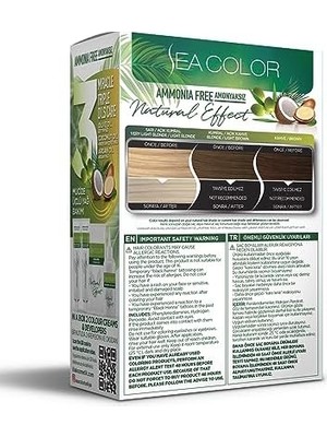 TeknoKapsül Amonyaksız, Vegan, Doğal, Besleyici Kalıcı Saç BOYASI%100 Beyaz Kapama (1 Paket 2 x 50 ml