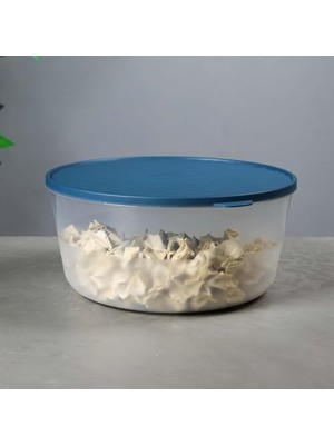 TeknoKapsül Yuvarlak Saklama Kabı 6.5 L