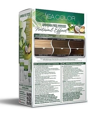 TeknoKapsül Amonyaksız, Vegan, Doğal, Besleyici Kalıcı Saç BOYASI%100 Beyaz Kapama (1 Paket 2 x 50 ml
