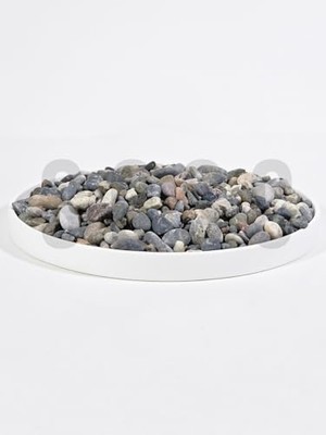 TeknoKapsül Doğal Nazilli Dere Çakıl Taşı, Tamburlanmış Dekoratif Taş, 1-2 Cm, 1 Kg, Saksı Dibi, Akvaryum Ba