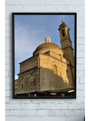 TeknoKapsül (PSTER12178) Medici Şapeli Çerçeveli Tablo (40X50CM)