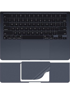 TeknoKapsül Macbook Air 13.6 Inç Touchpad Trackpad Koruyucu Uyumlu M2 M3 M4 Mat Ince Çizilme Önleyici Gec