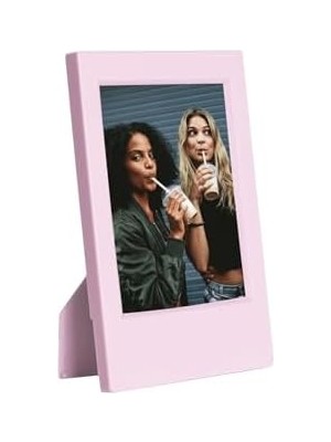 TeknoKapsül Mini Film Uyumlu Pembe Klasik Fotoğraf Çerçevesi