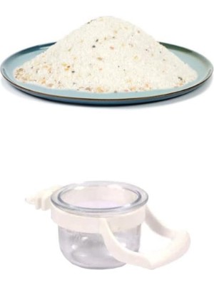 TeknoKapsül Kuş Kumu Giritli & Anasonlu (Muhabbet, Kanarya, Paraket Kuşlar Için Kuş Kumu) + Kelepçeli Mamalık (