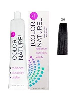 TeknoKapsül Kalıcı Saç Boyası 100 ml 2.0 Koyu Kestane