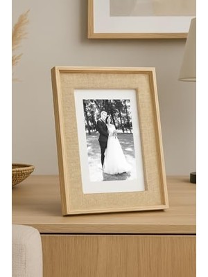 TeknoKapsül Ahşap Resim Çerçevesi 4'lü Set Halinde 13 x cm Boyutunda