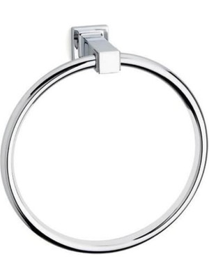 TeknoKapsül Q-Lıne Halka Havluluk Krom Renk 202X73X190 mm