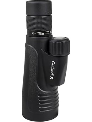 TeknoKapsül 72373 Outland x 10 – 30 x 50 mm Su Geçirmez Monoküler, Tripodlu, Temizleme Bezi, Lens Kapakları, Ke