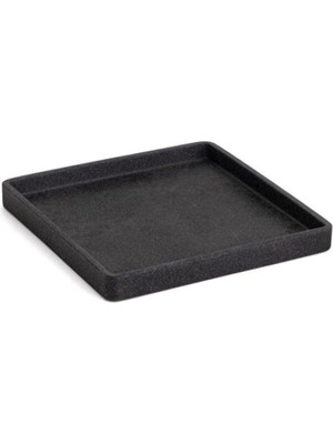 TeknoKapsül Banyo Tepsisi Siyah Renk 22X220X220 mm