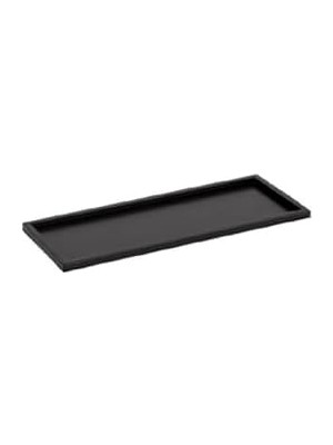TeknoKapsül Banyo Tepsisi Siyah Renk 12X131X301 mm