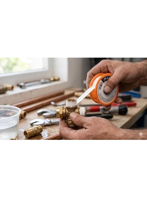TeknoKapsül Profesyonel Ptfe Sızdırmazlık Şeridi 19MM x 30M x 0.075MM - Tesisat Vida Dişli Izolasyon Elemanı