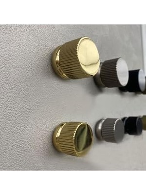 TeknoKapsül Tek Delikli Kulp Füme Renk 34 mm Füme Tek Ebat SSY1478 0032 Bbn
