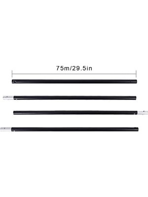 TeknoKapsül Andoer 2 x 3 M / 6,6 x 10 Ft Stüdyo Arka Plan Standı Tutucu Alüminyum Alaşım Ayarlanabilir Fotoğraf