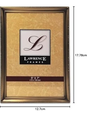 TeknoKapsül Frames Antik Pirinç 5 x 7 Fotoğraf Çerçevesi – Boncuk Sınır Tasarım