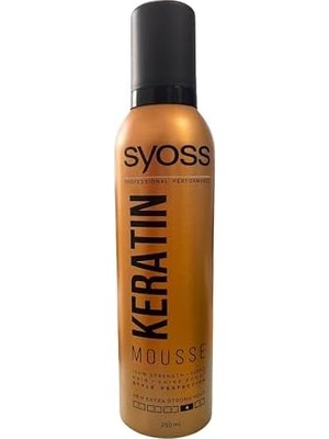 TeknoKapsül Syoss Styling Syoss Keratin Köpük, 250 ml