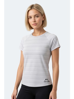 Slazenger Kouta Kadın  Beyaz Tişört