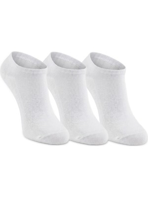 Slazenger Jolly 3 Lü Erkek Bambu Beyaz Çorap