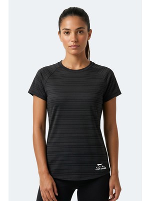 Slazenger Kouta Kadın  Siyah Tişört