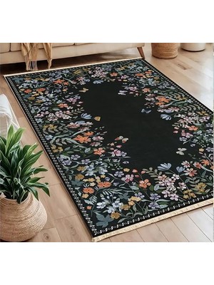 Vivense Gizli Bahçe Baskılı Dokuma Taban Halı, 279 Yng, 80X150  cm