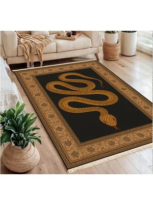 Vivense Serpentium Baskılı Dokuma Taban Halı, 297 Yng, 120X180  cm