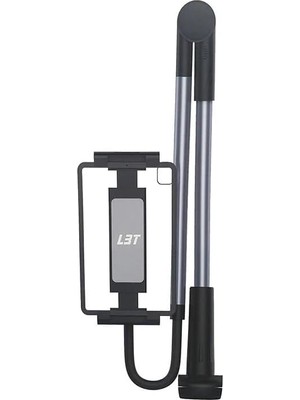 TeknoKapsül Tablet Telefon Tutucu Masa Kıskaçlı Stand 360° Dönebilen Ayarlanabilir Metal Gövde 4.7-12.9 Inç