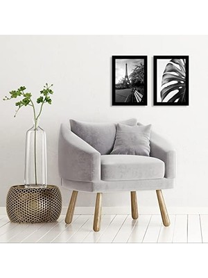 TeknoKapsül 8X12 Siyah Resim Çerçevesi - Kırılmaz Camlı Kompozit Ahşap - Duvar Masa Üstü Için Yatay Dikey