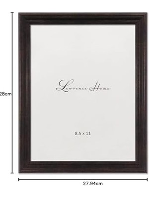 TeknoKapsül Frames Sutter Ev Çerçevesi, 8.5X11, Bronz