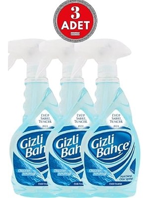 TeknoKapsül Gizli Bahçe Oda Kokusu Okyanus Ferahlığı 500 ml x 3 Adet