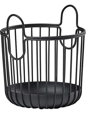 TeknoKapsül Inu Saklama Sepeti, Mutfak, Banyo, Çocuk Odası, Ev Ofis Için Küçük Saklama Sepeti, Metal, Çap 10,5