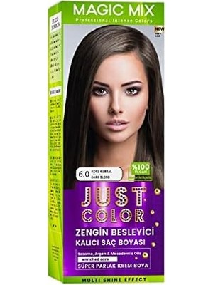 TeknoKapsül Procsin Mix Kıt Parlak 6.0 Koyu Kumral Kalıcı Saç Boyası Koyu Kumral