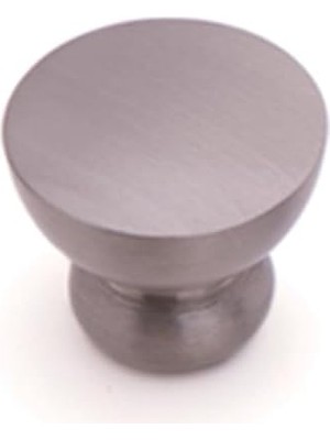 TeknoKapsül Saten Rengi 32 mm Tek Delikli Kulp