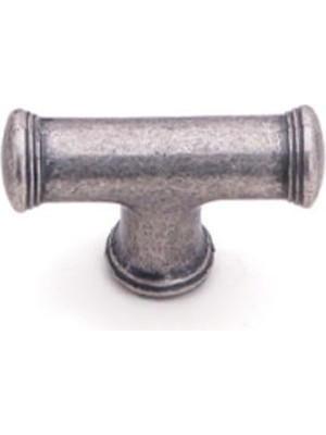 TeknoKapsül 08 mm Antik Gümüş Rengi Klasik Kulp