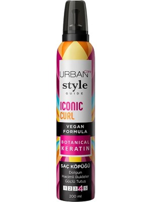 TeknoKapsül Guide Curl Hacimli Bukleler Sağlayan Saç Köpüğü- Güçlü Tutuş 200 Ml- Vegan