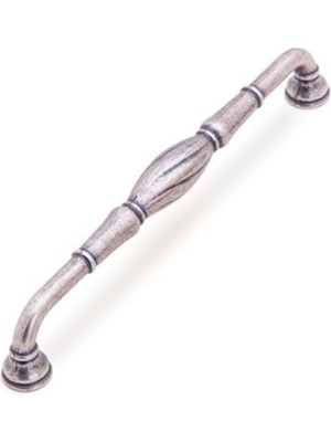 TeknoKapsül Antik Gümüş Rengi 192 mm Klasik Kulp